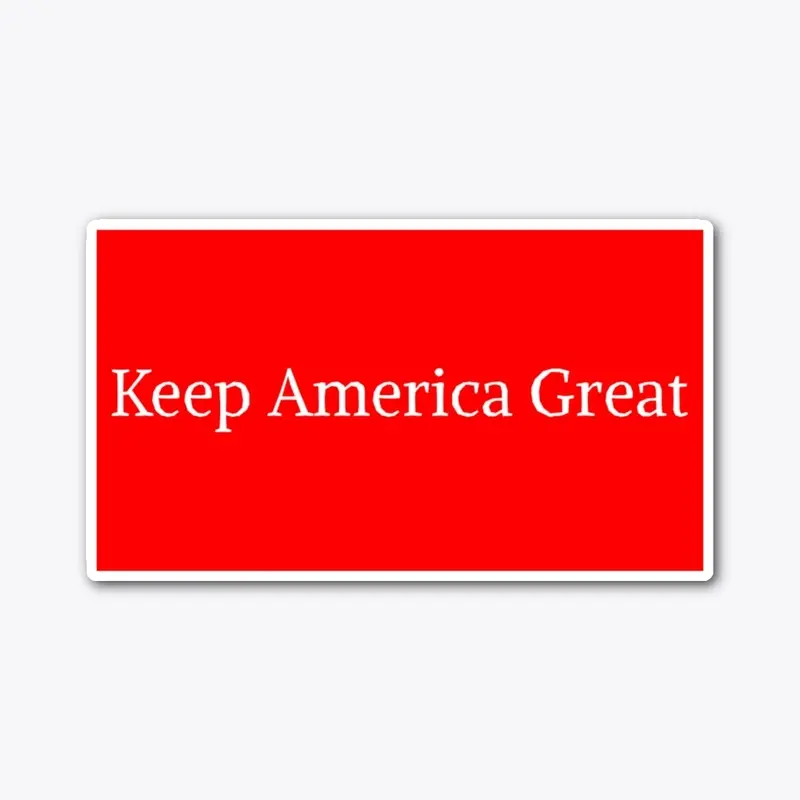 Keep America Great Red