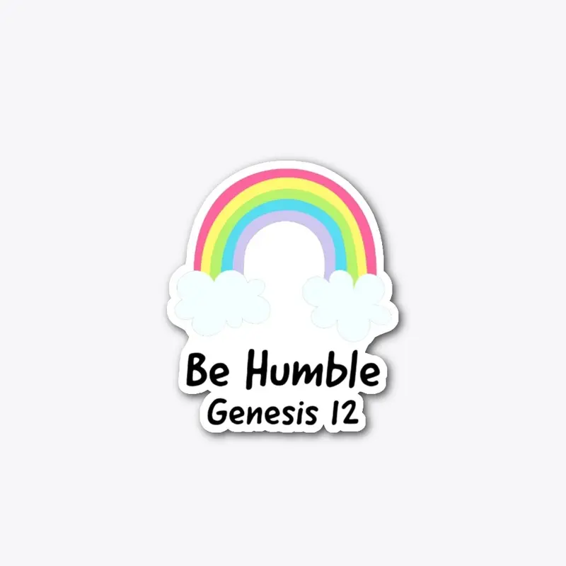 Humility Sticker